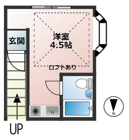 パトリエ第一常盤台の物件間取画像